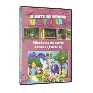 DVD A Arte de Contar  Histrias 5 - Histrias de ouvir e contar (parte 2)